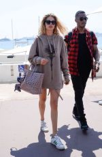 DOUTZEN KROES Out at Croisette in Cannes 05/25/2017