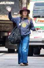 DREW BARRYMORE Out and About in New York 05/11/2017