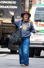 DREW BARRYMORE Out and About in New York 05/11/2017