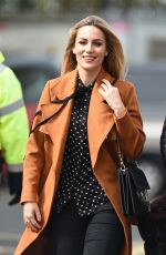 EDURNE GARCIA Arrives at Old Trafford in Manchester 04/30/2017