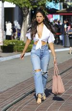 EIZA GONZALEZ in Ripped Jeans Out Shopping in Hollywood 05/17/2017