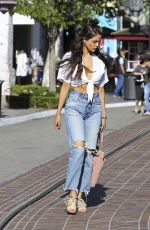 EIZA GONZALEZ in Ripped Jeans Out Shopping in Hollywood 05/17/2017