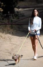 EIZA GONZALEZ Walks Her Dogs Out in Los Angeles 05/15/2017