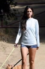 EIZA GONZALEZ Walks Her Dogs Out in Los Angeles 05/15/2017