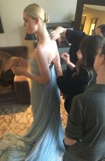 ELEE FANNING - MET Gala Diary 05/01/2017