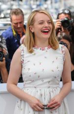 ELISABETH MOSS at The Square Photocall at 2017 Cannes Film Festival 05/20/2017