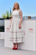 ELISABETH MOSS at The Square Photocall at 2017 Cannes Film Festival 05/20/2017