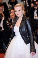 ELISABETH MOSS at The Square Premiere at 70th Annual Cannes Film Festival 05/20/2017