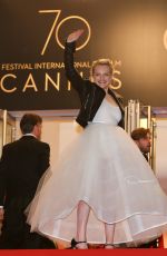 ELISABETH MOSS at The Square Premiere at 70th Annual Cannes Film Festival 05/20/2017