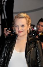 ELISABETH MOSS at The Square Premiere at 70th Annual Cannes Film Festival 05/20/2017