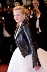 ELISABETH MOSS at The Square Premiere at 70th Annual Cannes Film Festival 05/20/2017