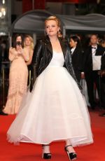 ELISABETH MOSS at The Square Premiere at 70th Annual Cannes Film Festival 05/20/2017