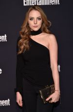 ELIZABETH GILLIES at Entertainment Weekly and People Upfronts Party in New York 05/15/2017