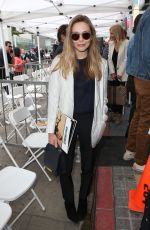 ELIZABETH OLSEN at Ken Corday Walk of Fame Ceremony in Hollywood 05/15/2017