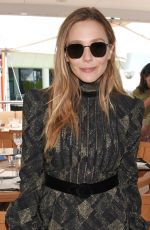 ELIZABETH OLSEN at Lexus Wind River Lunch at 2017 Cannes Film Festival 05/20/2017