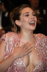 ELIZABETH OLSEN at The Square Screening in Cannes 05/20/2017