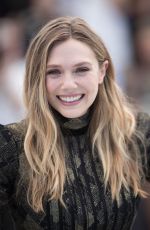 ELIZABETH OLSEN at Wind River Photocall at 2017 Cannes Film Festival 05/20/2017