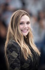 ELIZABETH OLSEN at Wind River Photocall at 2017 Cannes Film Festival 05/20/2017