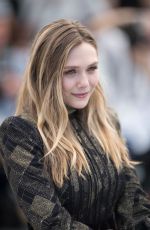 ELIZABETH OLSEN at Wind River Photocall at 2017 Cannes Film Festival 05/20/2017