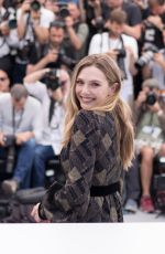 ELIZABETH OLSEN at Wind River Photocall at 2017 Cannes Film Festival 05/20/2017