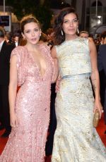 ELIZABETH OLSEN at Wind River Premiere at 70th Annual Cannes Film Festival 05/20/2017