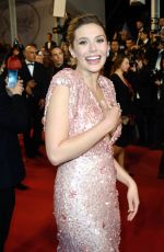 ELIZABETH OLSEN at Wind River Premiere at 70th Annual Cannes Film Festival 05/20/2017