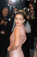 ELIZABETH OLSEN at Wind River Premiere at 70th Annual Cannes Film Festival 05/20/2017
