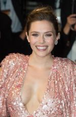 ELIZABETH OLSEN at Wind River Premiere at 70th Annual Cannes Film Festival 05/20/2017
