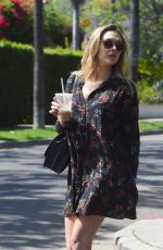 ELIZABETH OLSEN Out and About in West Hollywood 05/16/2017