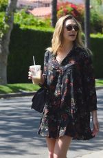 ELIZABETH OLSEN Out and About in West Hollywood 05/16/2017