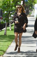 ELIZABETH OLSEN Out and About in West Hollywood 05/16/2017