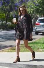 ELIZABETH OLSEN Out and About in West Hollywood 05/16/2017