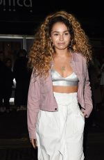 ELLA EYRE Night out in London 05/10/2017