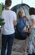 ELLA FANNING Out at Croisette at 70th Cannes Film Festival 05/17/2017