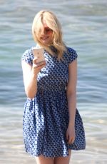 ELLA FANNING Out at Croisette at 70th Cannes Film Festival 05/17/2017