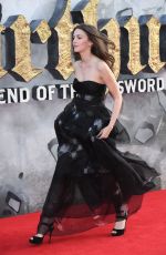 ELLA HUNT at King Arthur: Legend of the Sword Premiere in London 05/10/2017