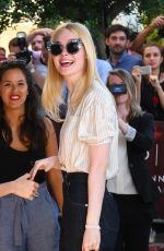 ELLE FANNING Arrives at Martinez Hotel in Cannes 05/16/2017