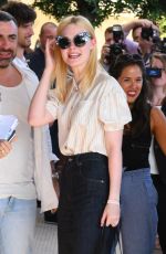 ELLE FANNING Arrives at Martinez Hotel in Cannes 05/16/2017