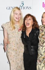 ELLE FANNING at 3 Generations Screening in New York 04/30/2017