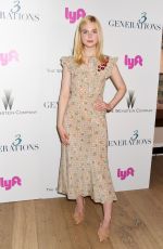 ELLE FANNING at 3 Generations Screening in New York 04/30/2017
