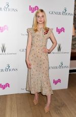 ELLE FANNING at 3 Generations Screening in New York 04/30/2017