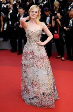 ELLE FANNING at Anniversary Soiree at 70th Annual Cannes Film Festival 05/23/2017