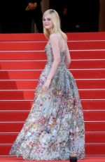 ELLE FANNING at Anniversary Soiree at 70th Annual Cannes Film Festival 05/23/2017