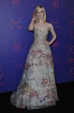 ELLE FANNING at Cannes Film Festival 70th Anniversary Dinner 05/23/2017