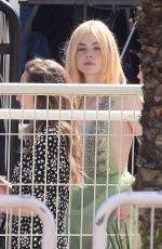 ELLE FANNING at How to Talk to Girls at Parties Premiere at 70th Annual Cannes Film Festival 05/21/2017