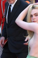 ELLE FANNING at How to Talk to Girls at Parties Premiere at 70th Annual Cannes Film Festival 05/21/2017