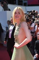 ELLE FANNING at How to Talk to Girls at Parties Premiere at 70th Annual Cannes Film Festival 05/21/2017