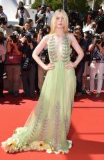 ELLE FANNING at How to Talk to Girls at Parties Premiere at 70th Annual Cannes Film Festival 05/21/2017