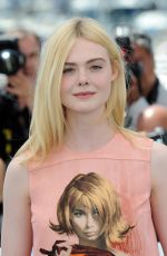 ELLE FANNING at How to Talk to Girls at Photocall at 2017 Cannes Film Festival 05/21/2017