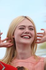 ELLE FANNING at How to Talk to Girls at Photocall at 2017 Cannes Film Festival 05/21/2017
